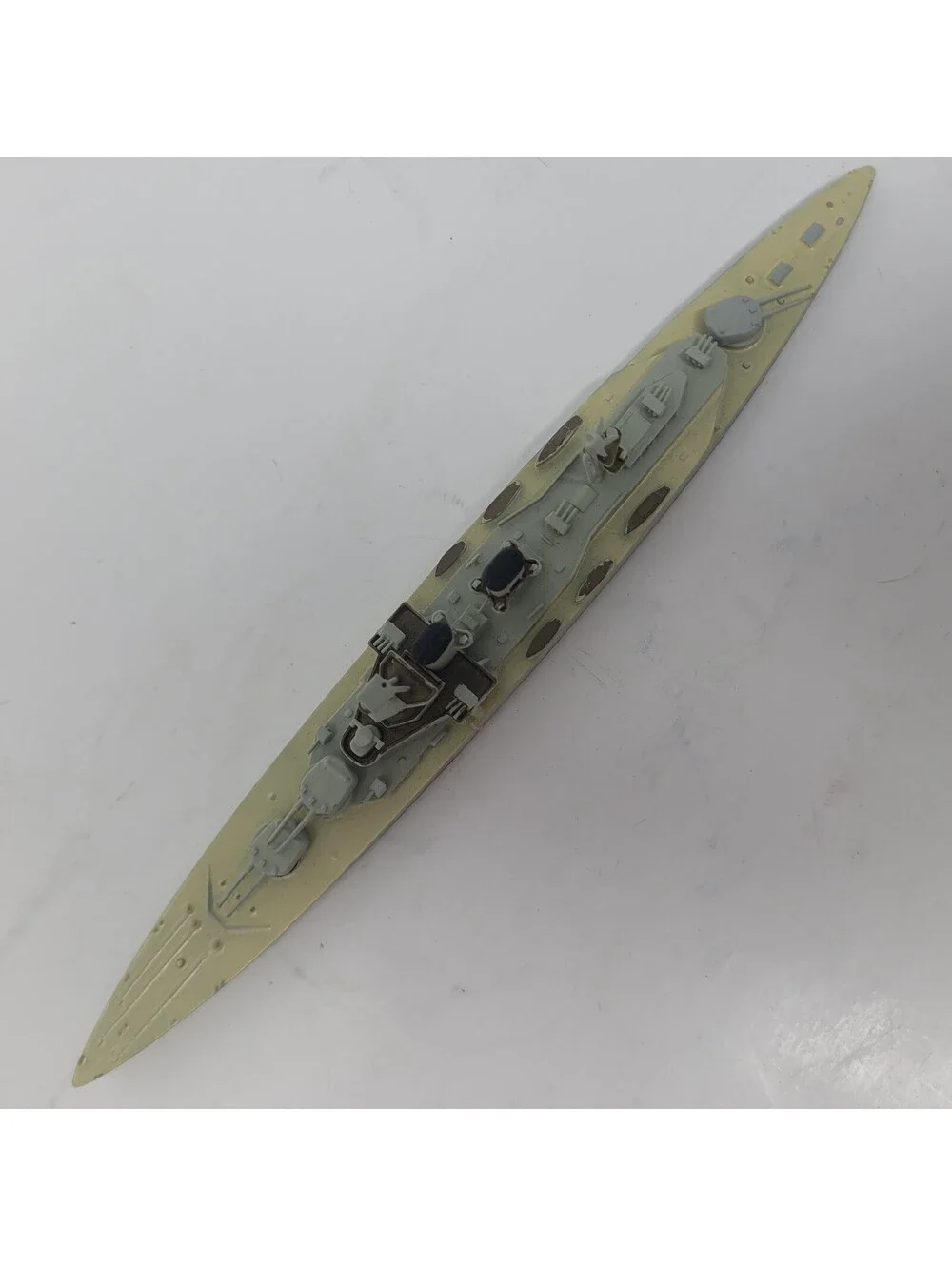 Navis 122 HMS Renown 1916 Royal Navy Battle Ship Metal Waterline Model Ship